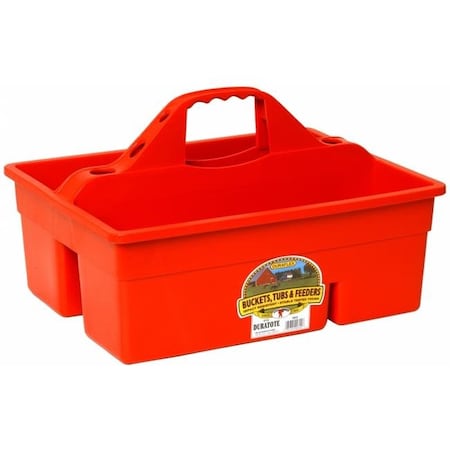 Miller Mfg Miller Manufacturing 17in. Red Organizer Dura Tote  DT-6-RED DT-6-RED